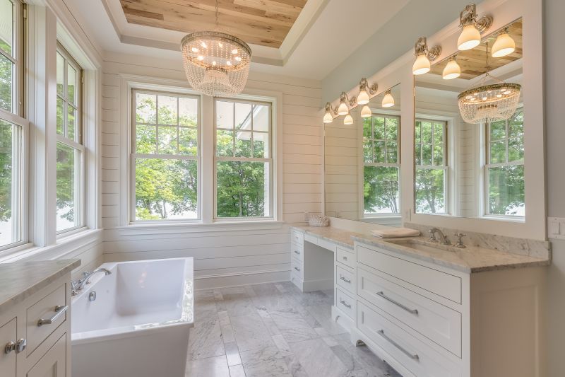 Bathroom with Smart Lighting